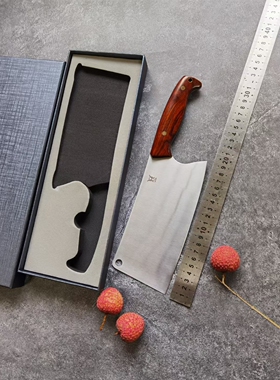 吉利菜刀进口山特维克钢（14c28N）厨房家用切片刀