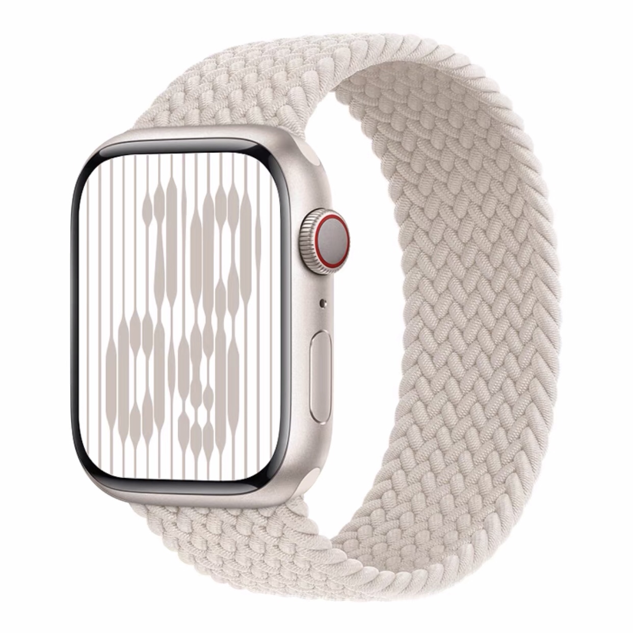 适用学生applewatch华强北s10ultra苹果s9s8s76543尼龙编织手表带