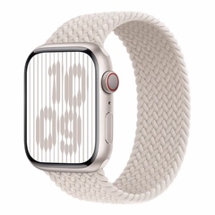 适用学生applewatch华强北s10ultra苹果s9s8s76543尼龙编织手表带