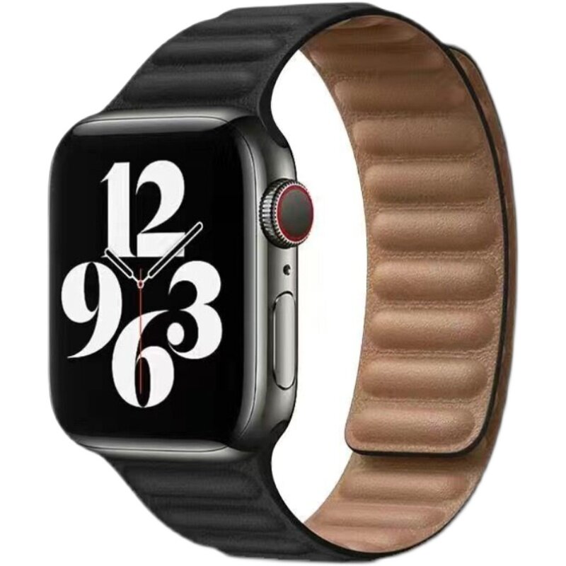 APPLICABLE TO HUAQIANGBEI APPLE WATCH APPLE WATCH IWATCHESS10 LEATHER MAGNETIC SE UNIVERSAL DT SERIES