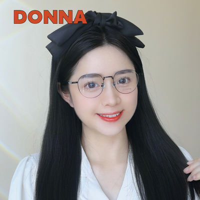 DONNA哆哪女简约眼镜框方圆框