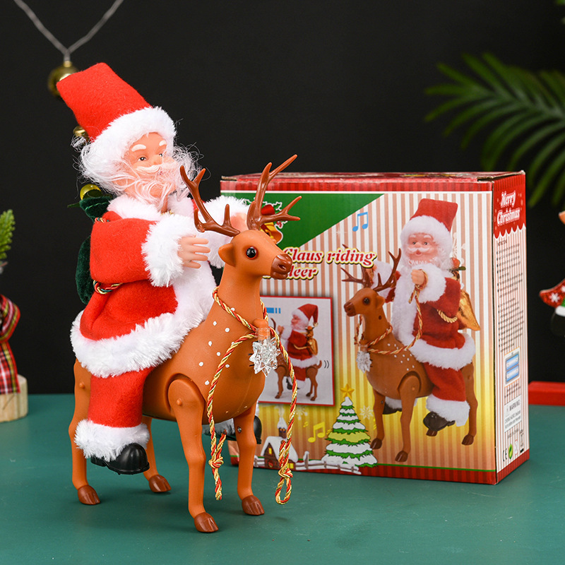 圣诞电动玩具麋鹿礼物