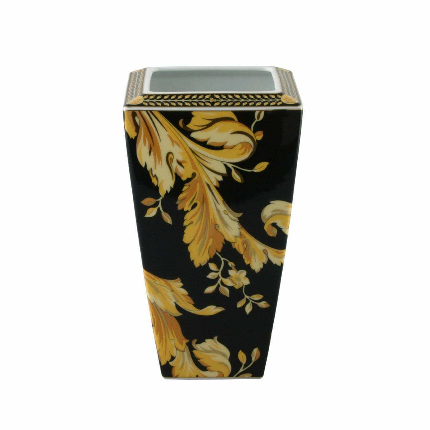 代购versace范思哲罗森塔尔vanity花瓶24cm摆件陶瓷客厅插花简约