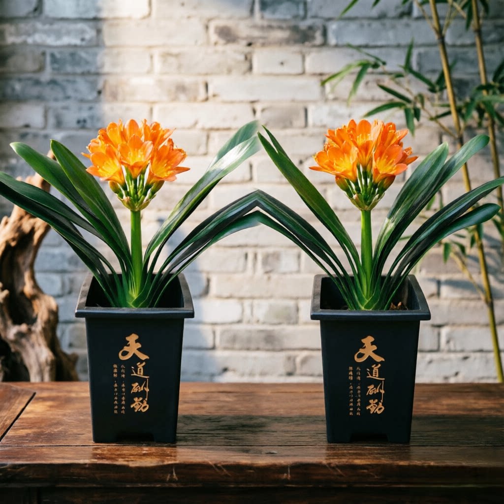 特级精品君子兰带盆栽好原盆土当年开花国兰室内客厅办公室绿植