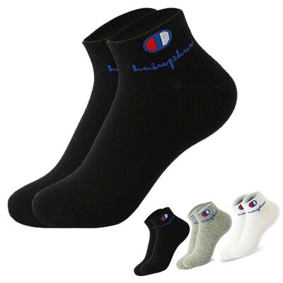 5 Pairs Socks Men Winter Ankle Socks Running Cotton Breathab