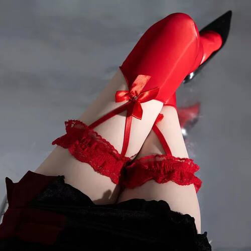 JK Lolita Women Thigh High Sexy Stockings Japanese Style Lac