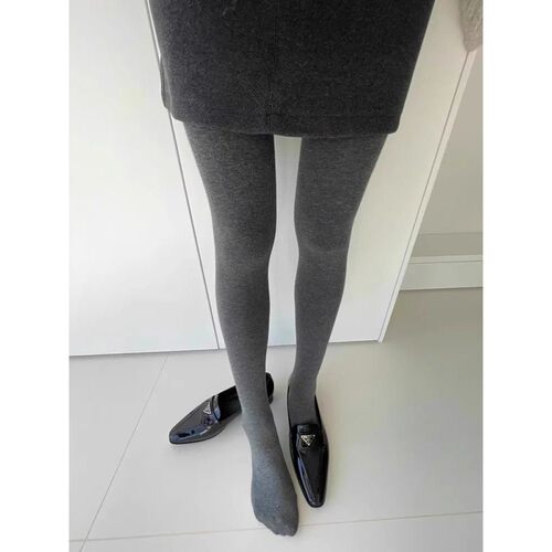 Autumn Gray Pressure Tights Women's Pantyhose Elastic High W