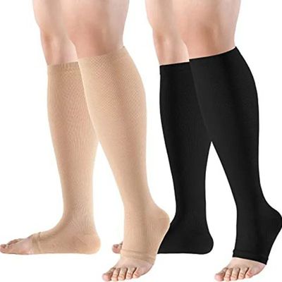 Thigh High Medical Compression Stockings for Varicose Veins