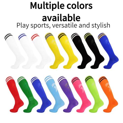 Thickened Anti-Slip Soccer Football Socks for Men Long Sleev