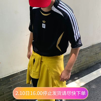 Adidas阿迪达斯TG JERSEY NTS RADIO联名款运动宽松短袖 JI5068