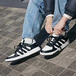 Adidas阿迪达斯COURTBEAT KI6784 男女低帮舒适耐磨运动休闲板鞋