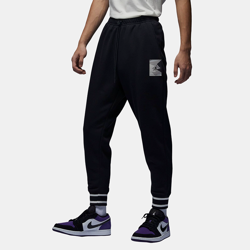 Nike耐克正品Jordan男子加绒针织运动卫裤休闲长裤FD7859-010