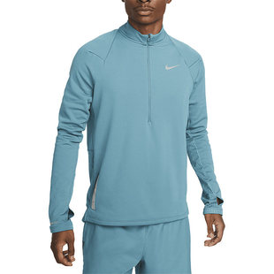 DV9298 Nike T恤 男子休闲运动训练速干半拉链长袖 379 耐克新款