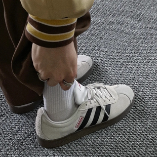 阿迪达斯neo VL COURT 2.0男子休闲运动低帮耐磨板鞋鞋 JS3003