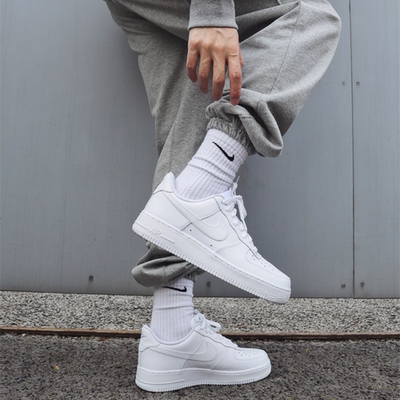 Nike耐克男鞋Air Force 1空军一号AF1运动休闲低帮板鞋CW2288-111