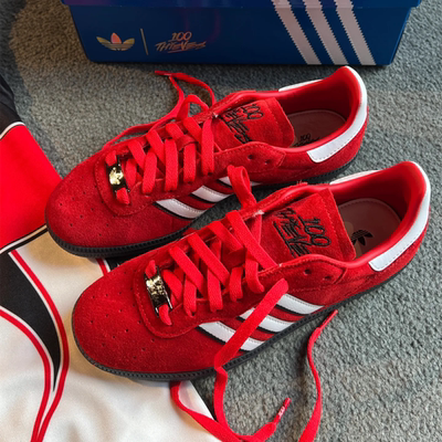 阿迪达斯三叶草PALOS HILLS 100 Thieves男女运动休闲鞋 JI4306