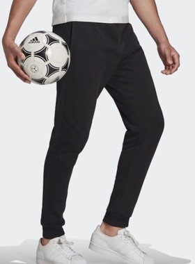 ADIDAS阿迪达斯裤子男裤新款男运动裤束脚裤加绒保暖长裤 HB0574