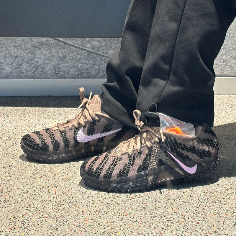 Nike/耐克Ja3莫兰特3代男款黑棕粉低帮实战运动篮球鞋HF2794-200