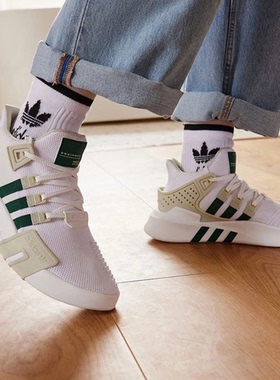 Adidas阿迪达斯EQT BASK ADV男女复古中帮轻便休闲运动鞋 ID0546
