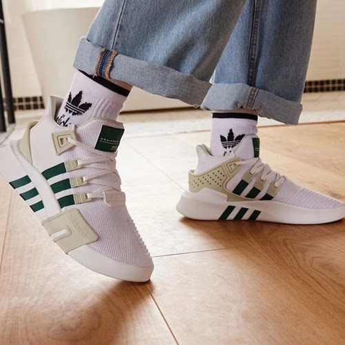 Adidas阿迪达斯EQT BASK ADV男女复古中帮轻便休闲运动鞋 ID0546