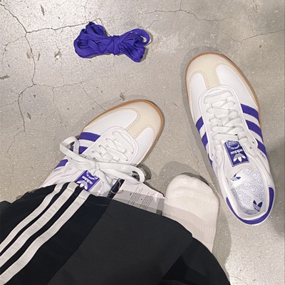 阿迪达斯三叶草SAMBA OG 男女经典百搭德训鞋低帮休闲板鞋 IF6514