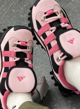 Adidas阿迪达斯女士耐磨透气运动休闲鞋厚底增高拖鞋IH4645JQ5027