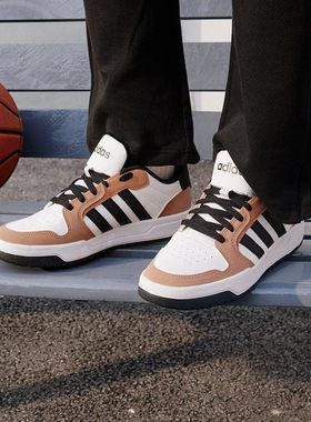 阿迪达斯休闲鞋男女运动鞋NEO Entra便休闲耐磨板鞋JQ3923 JP9959