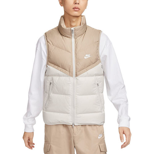 Nike耐克男士经典户外拼接休闲羽绒保暖背心马甲FB8184-247