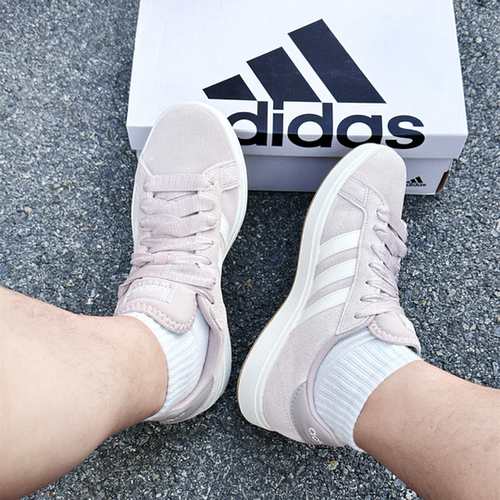 ADIDAS阿迪达斯GRAND COURT BASE 00s男女同款低帮板鞋 JQ2721