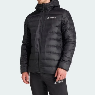 Adidas阿迪达斯TERREX男士运动保暖户外排骨轻薄款羽绒服 KB2176