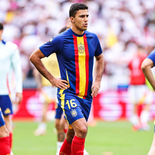 ADIDAS阿迪达斯西班牙欧洲杯男款Pre-Match训练运动短袖 IW7891