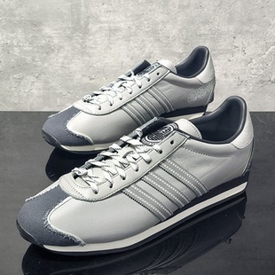 阿迪达斯三叶草COUNTRY OG男女时尚耐磨运动休闲鞋经典板鞋IF3920
