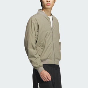 ADIDAS阿迪达斯男子飞行员夹克新款防风棒球服外套上衣 JP4646