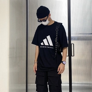 ADIDAS阿迪達(dá)斯basketball男子半袖 JX5575 T恤 運(yùn)動(dòng)休閑圓領(lǐng)短袖