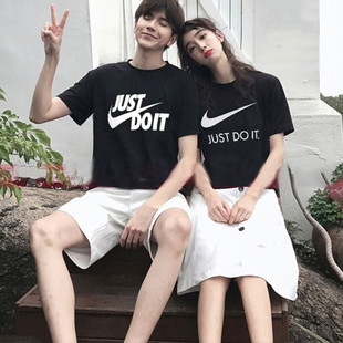 011 T恤AR5007 Nike耐克大LOGO男女情侣夏季 运动休闲纯棉短袖