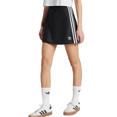 Adidas阿迪达斯三叶草女士运动三条纹经典A字无内衬半身裙JD0281