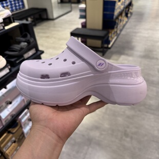 Skechers斯凯奇女子夏季厚底增高缓震柔软舒适洞洞鞋凉拖鞋111678