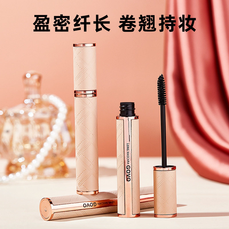 govo睫毛膏防水防汗浓密不脱大眼网红自然卷翘女王妆奢密纤长持久