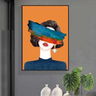 十字绣2025年新款 插画美女新品 线绣客厅小件卧室玄关人物手工刺绣