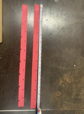 高效耐磨洗地机配件通用TTB3450S拖车式吸水胶条定制厂家直供