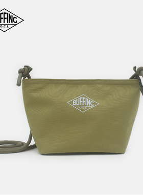 BUFFING 绿色日系小包户外山系手机包骑行露营登山旅行斜挎包小众