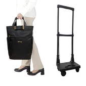 SWANY带刹车拉杆箱女静音万向轮旅行20寸登机箱男尼龙功能拉杆包