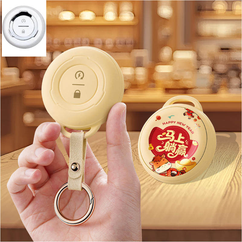 适用于小米Ninebot9号电动车钥匙包e80e100九号遥控保护套皮套扣1