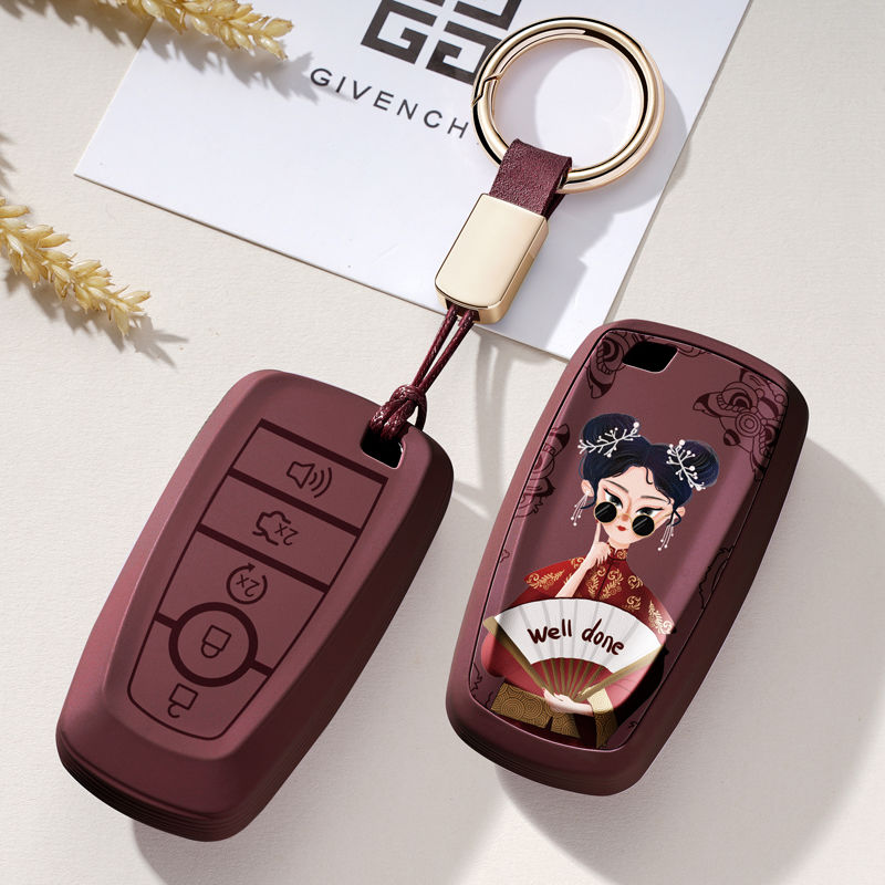 适用2019 20 21 22款猛禽车钥匙套Ford Raptor扣福特F150车保护壳