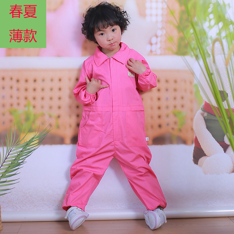 今丫桐休闲冰丝棉棉春夏连体罩衣图片
