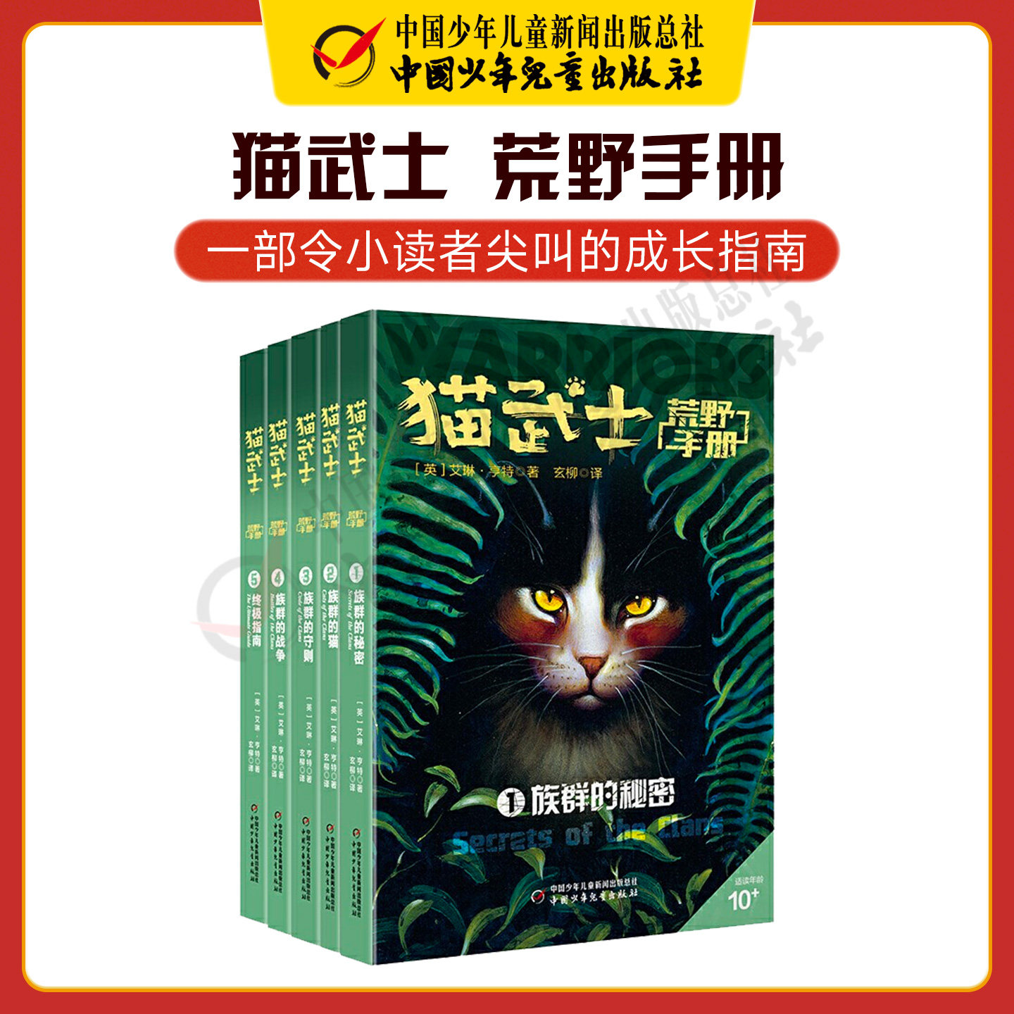 猫武士荒野手册全套5册