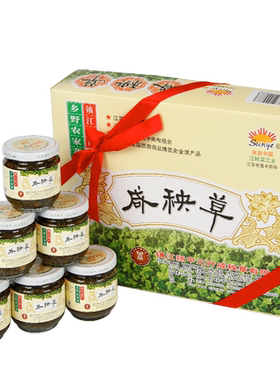 扬中特产咸菜三叶咸秧草下饭菜瓶装礼盒拌饭小菜腌制榨菜酱菜泡菜