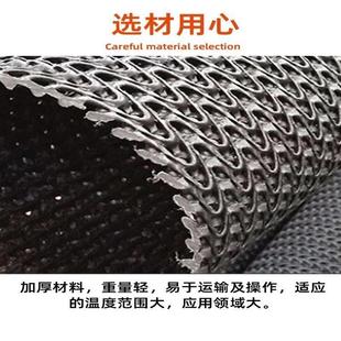 硬式透水管路基排水导盲管150 100渗排水塑料盲沟管曲纹PE疏水管