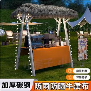 夜市活动摊位展示架集市商用金属摆地摊货架美食节铁艺市集摊位架