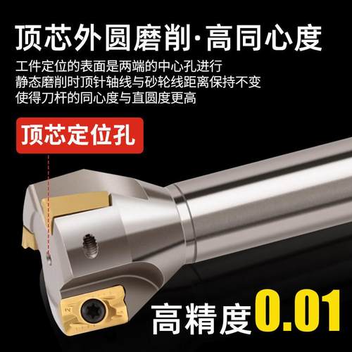 BAP300R/400R一体式直柄平面飞刀盘铣床加工中心数控炮塔铣刀杆